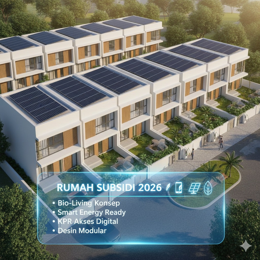 Rumah Subsidi & Bio-Living Minimalis 2026