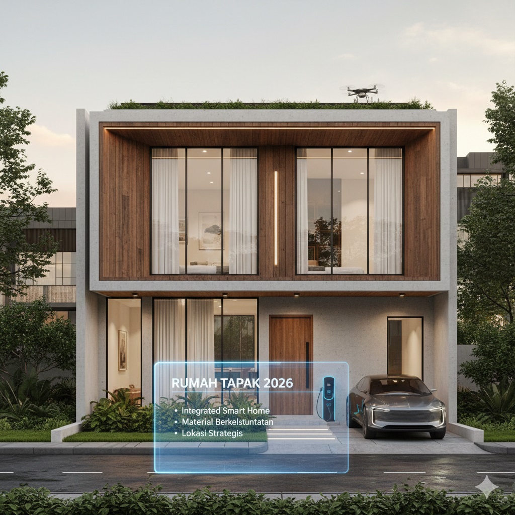 Rumah Tapak Non-Subsidi Modern Connected