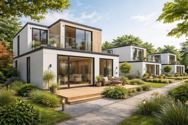 Rumah modular japandi