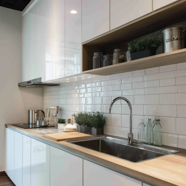 Desain Area Cuci Piring Bauhaus 1