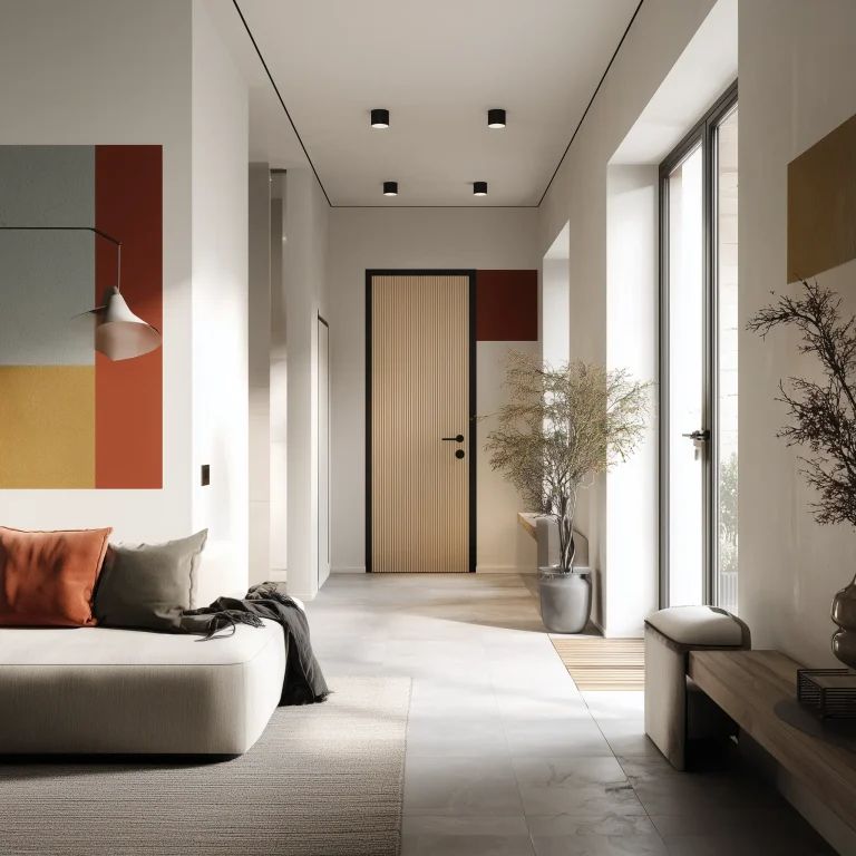 Desain Koridor Bauhaus 1