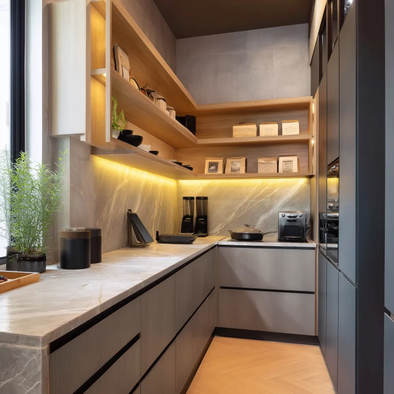 Desain Pantry Bauhaus 1