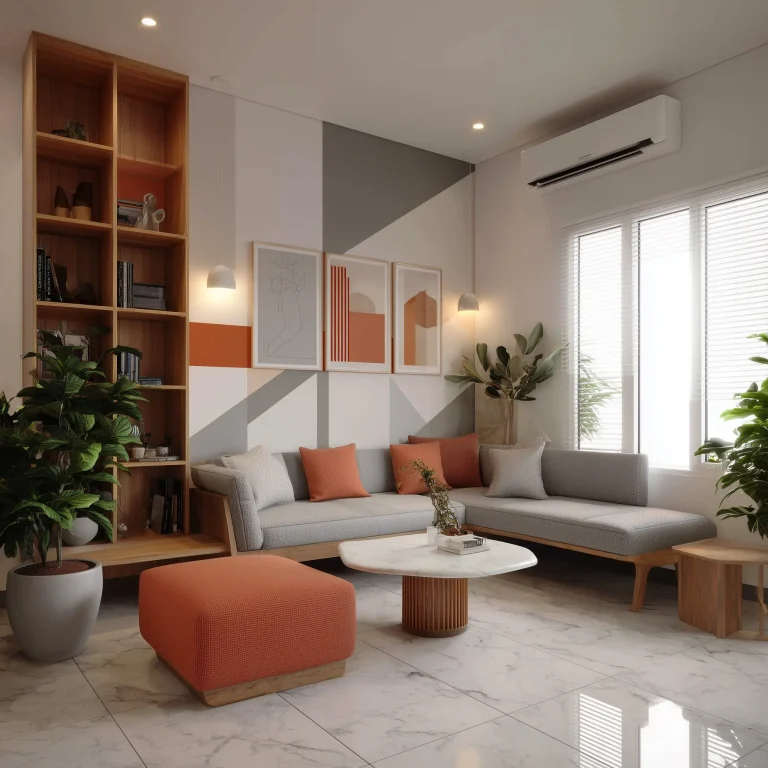 Desain Ruang Santai Bauhaus 1