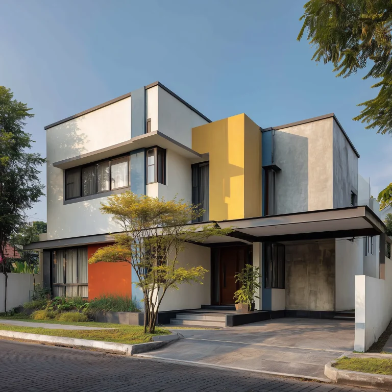 Desain Rumah Bauhaus 1