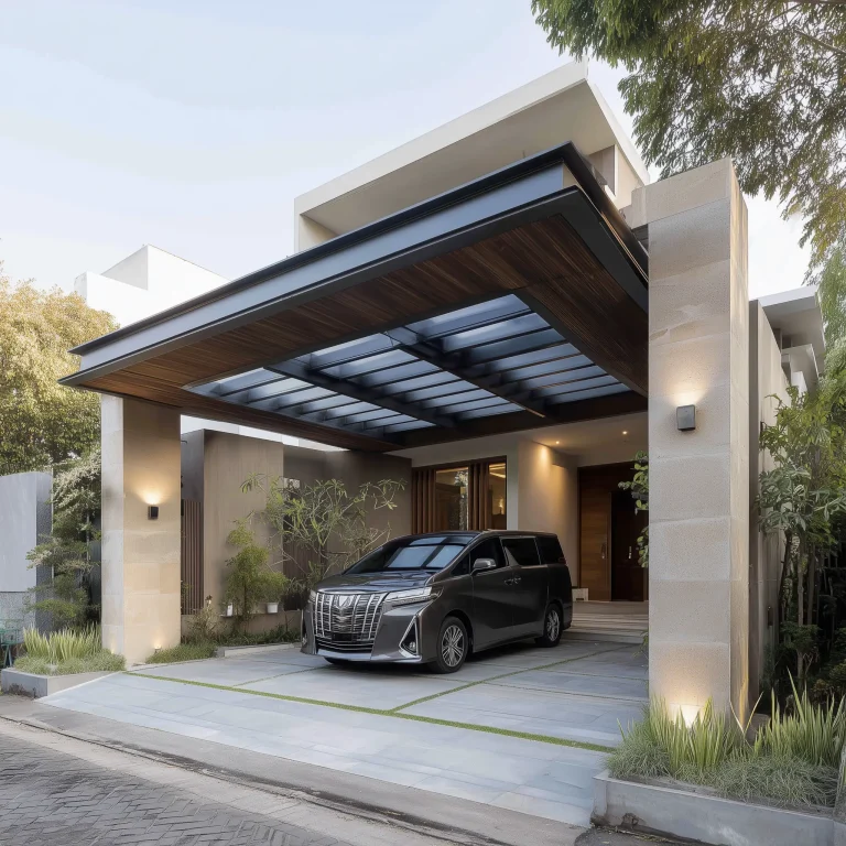 Desain Carport Minimalis 1