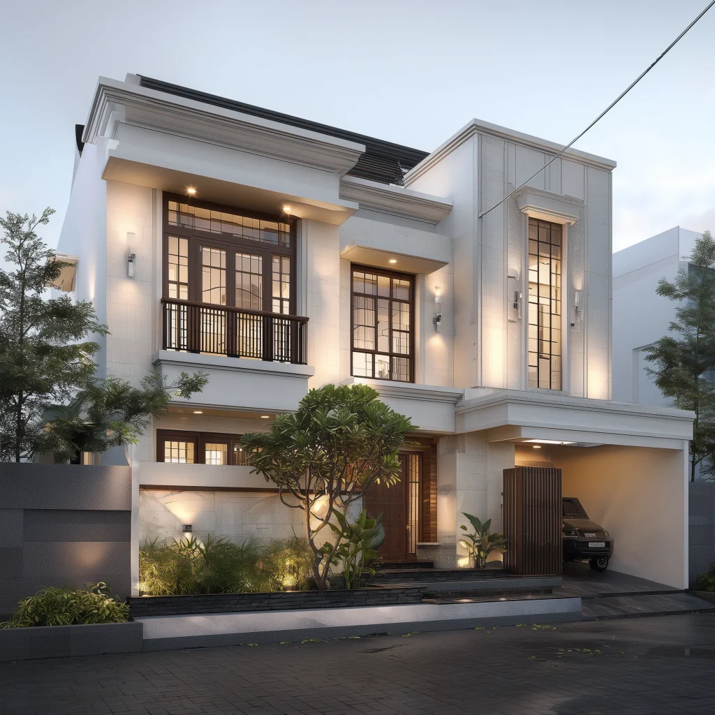 Bentuk Lengkung Kembali Jadi Tren Fasad 2026?