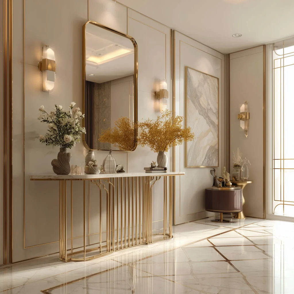 Foyer Mewah: Sambutan Berkesan di Ambang Pintu