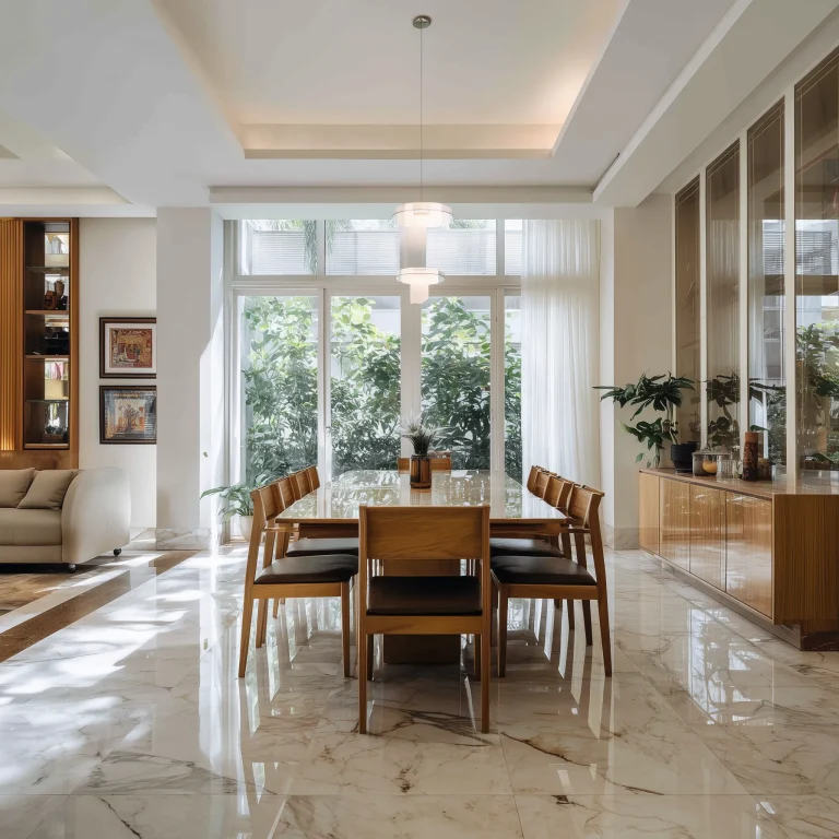 Desain Ruang Makan Art Deco 1