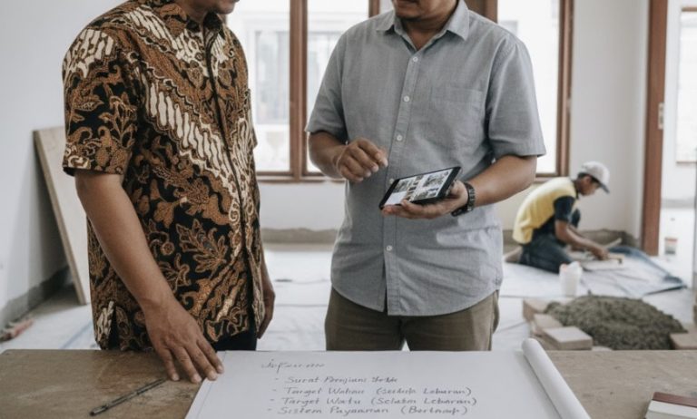 tukang bangunan borongan amanah