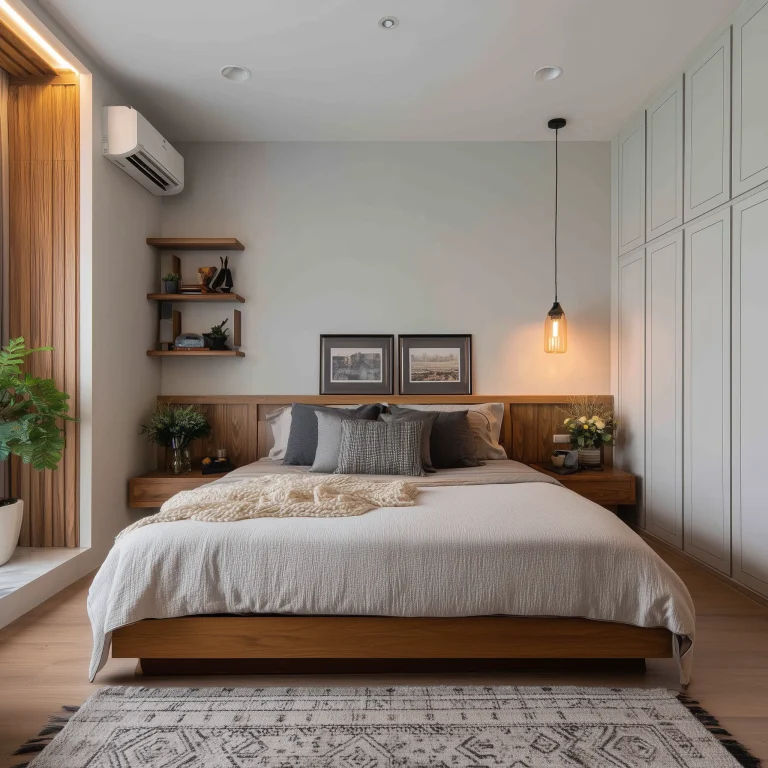 Desain Kamar Tidur Japandi 1