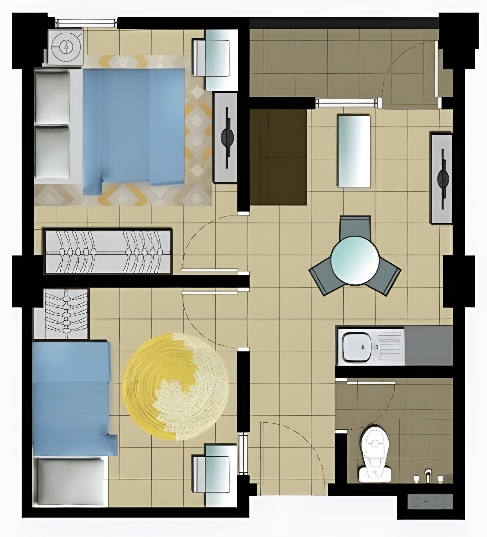 2 Bedroom – Samesta East Point