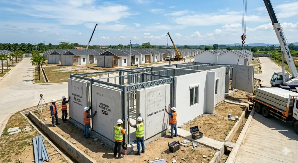 Keunggulan Dinding Rumah Modular : Solusi Dinding Cepat, Kokoh, dan Efisien untuk Perumahan Rakyat
