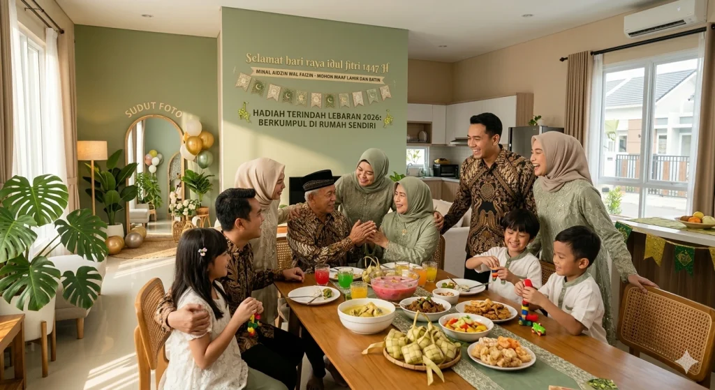 Hadiah Terindah Lebaran 2026 : Hangatnya Berkumpul di Rumah Sendiri