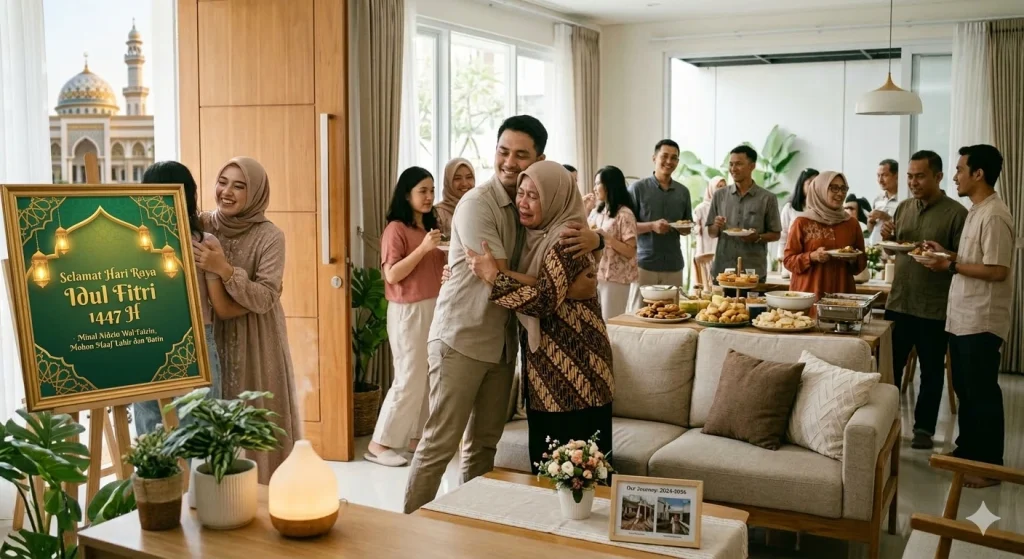 Momen Haru dan Bahagia : Tradisi Open House Pertama di Rumah Baru