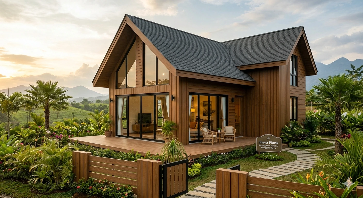 Rahasia Rumah Awet : Keunggulan Shera Plank sebagai Material Pengganti Kayu